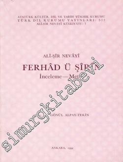 Ferhad ü Şirin: İnceleme, Metin  -        1994