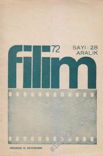 Filim 72 Dergisi - Sayı: 28 Aralık