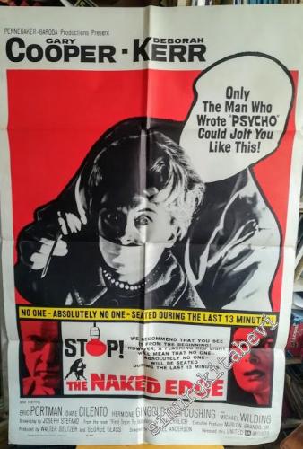 FİLM AFİŞİ: Gary Cooper, Deborah Kerr - The Naked Edge -        1961