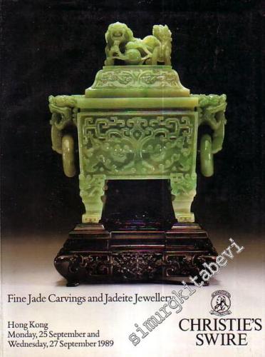 Fine Jade Carvings and Jadeite Jewellery -