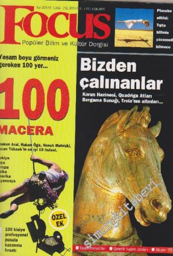 Focus Popüler Bilim ve Kültür Dergisi (Focus Popüler Bilim ve Kültür Dergisi Özel Eki İle Birlikte Yaşam Boyu Görmeniz Gereken 100 Yer) - Sayı: 2005 / 09     11  Eylül