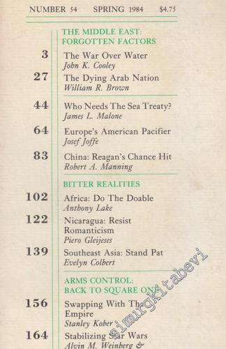 Foreign Policy - 54      Spring