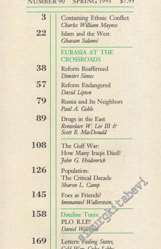 Foreign Policy - 90      Spring