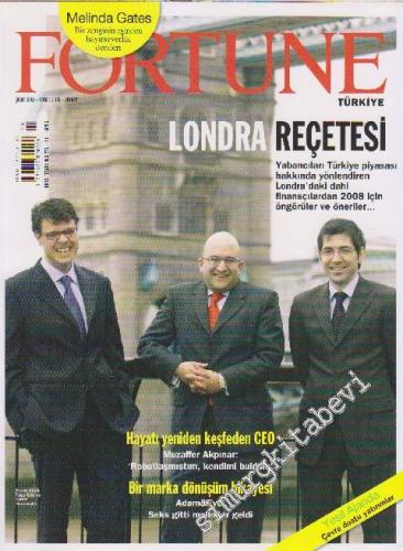 Fortune Türkiye - Dosya: Londra Reçetesi - Sayı: 4 1 Ocak