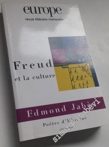 Freud et la Culture: Europe Revue Littéraire Mensuelle -        2008