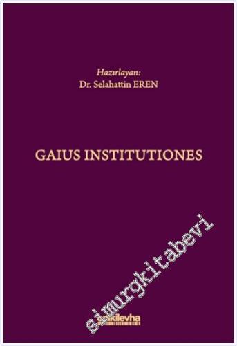 Gaius Institutiones -        2024