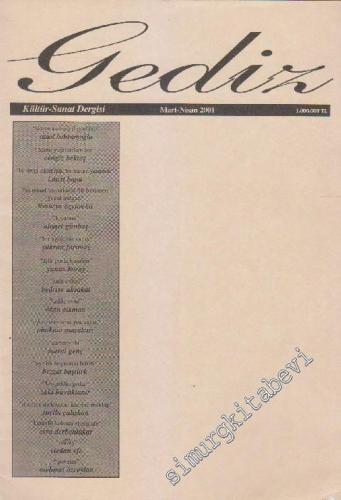 Gediz Kültür ve Sanat Dergisi - 2      Mart - Nisan