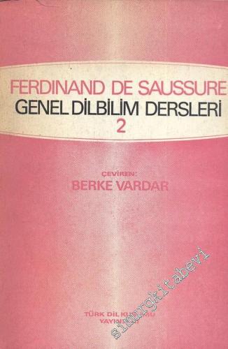 Genel Dilbilim Dersleri 2