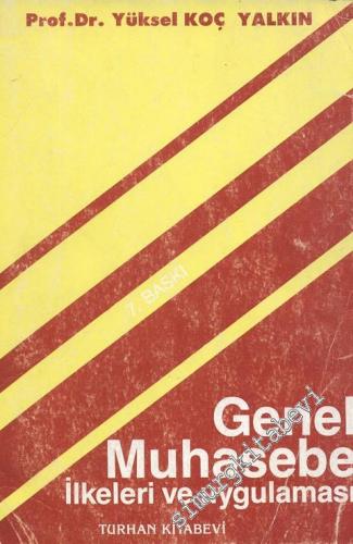 Genel Muhasebe İlkeler ve Uygulaması -