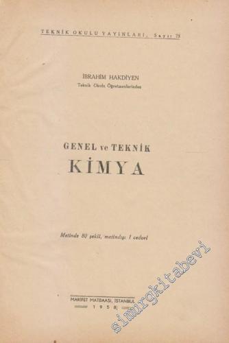 Genel ve Teknik Kimya -