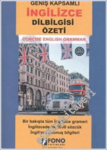 Geniş Kapsamlı İngilizce Dilbilgisi Özeti - 2022