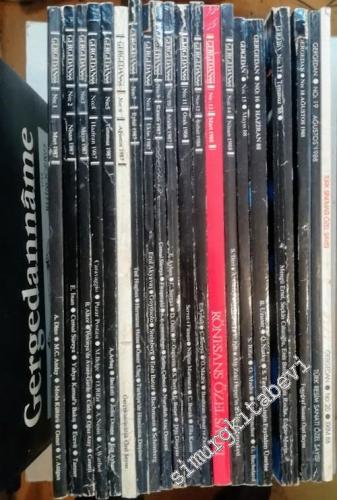 Gergedan Yeryüzü Kültürü Dergisi 20 Sayı TAKIM (Mart 1987 - Ekim 1988 + Gergedanname)   -