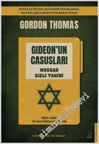Gideon'un Casusları : Mossad Gizli Tarihi -        2025