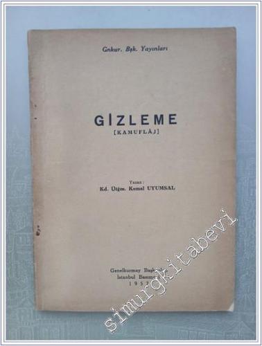 Gizleme (Kamuflaj) - 1952