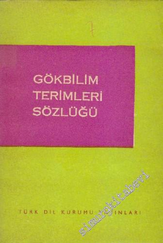 Gökbilim Terimleri Sözlüğü -        1969