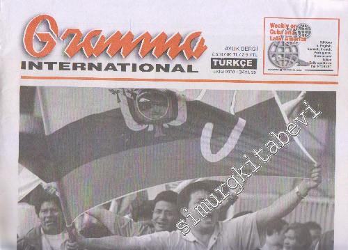 Gramma International - Seçki: 38      Ekim