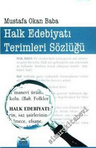 Halk Edebiyatı Terimleri Sözlüğü  -
