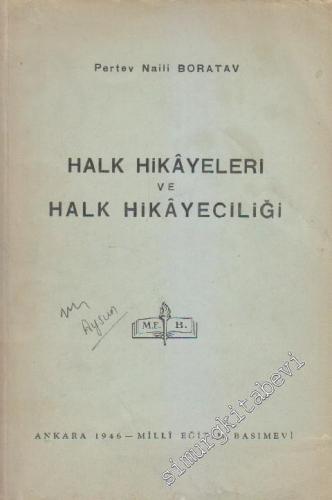 Halk Hikâyeleri ve Halk Hikâyeciliği -        1946