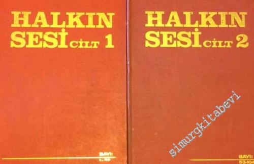 Halkın Sesi Haftalık Dergi, Sayın 1 - 151, Yıl: 15 Nisan 1975 - 07 Mart 1978  ( 3 Orijinal Cildinde) -
