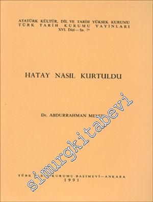 Hatay Nasıl Kurtuldu -        1991