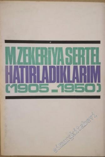 Hatırladıklarım ( 1905 - 1950 ) -        1968