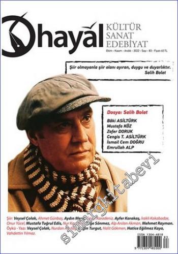 Hayal Kültür Sanat Edebiyat Dergisi - Salih Bolat - Sayı: 69 Ekim - Ka