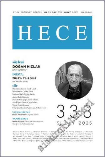 Hece Aylık Edebiyat Dergisi - 2024'te Türk Şiiri - Sayı: 338      Şubat  2025