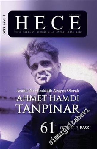 Hece Aylık Edebiyat Dergisi, Ahmet Hamdi Tanpınar Özel Sayısı - Sayı: 