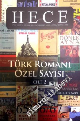 Hece Aylık Edebiyat Dergisi: Türk Romanı Özel Sayısı 2 Cilt - Sayı: 65