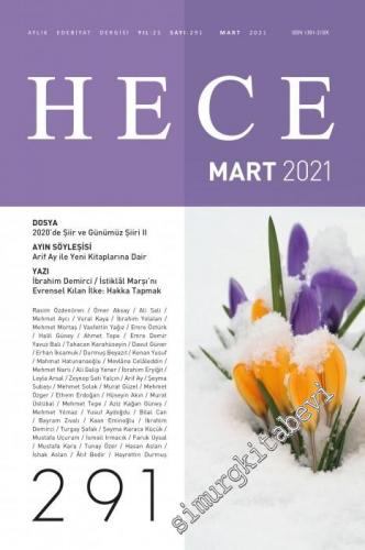 Hece Dergisi - 2020'de Şiir ve Günümüz Şiir 2 - Sayı: 291       Mart