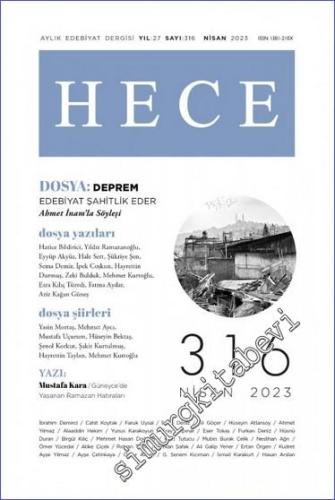 Hece Dergisi - Depren - Sayı: 316 Nisan 2023