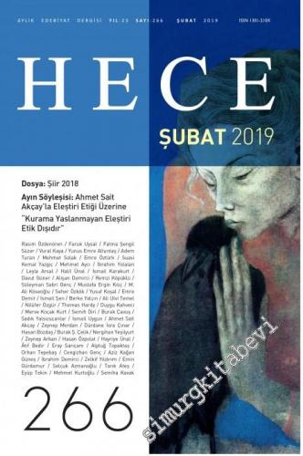Hece Dergisi - Dosya: Şiir 2018 - Sayı: 266    Yıl: 22  Şubat