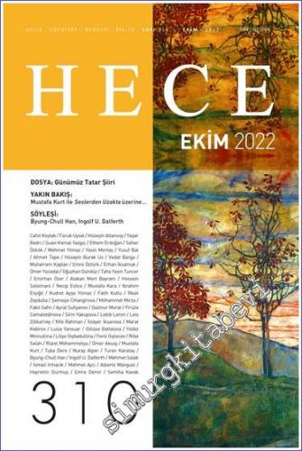 Hece Dergisi - Günümüz Tatar Şiiri - Sayı: 310 Ekim 2022