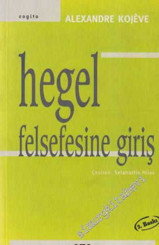 Hegel Felsefesine Giriş -