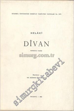 Helaki Divan - Tenkidli Basım -