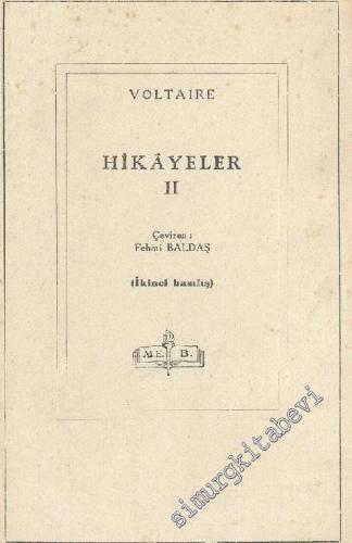 Hikayeler - 2 Cilt TAKIM -
