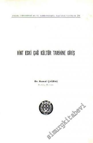Hint Eski Çağ Kültür Tarihine Giriş -        1974