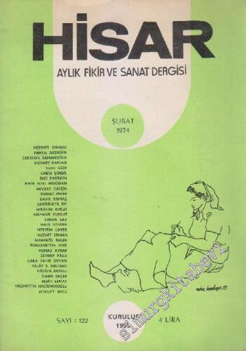 Hisar Aylık Fikir ve Sanat Dergisi - Sayı: 122  14    Şubat 1974