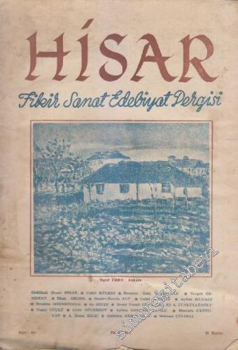 Hisar Aylık Fikir ve Sanat Dergisi - Sayı: 42  2  4  Ekim