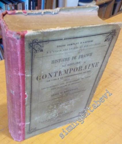 Histoire de France et Histoire Contemporaine -