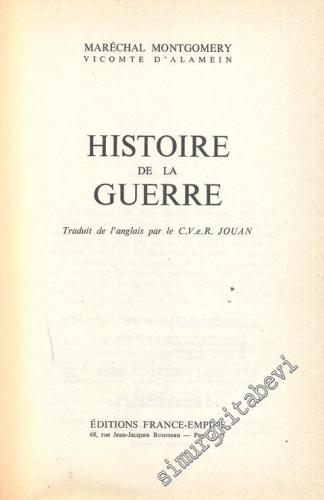 Histoire De La Guerre -        1970