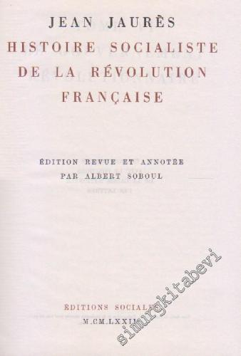 Histoire Socialiste de la Révolution Française Tome 6. Le Gouvernement Revolutionnaire: Édition revue et annotée par Albert Soboul -