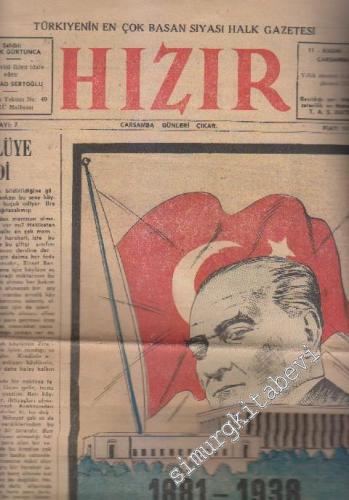 Hızır Gazetesi - Sayı: 7    Yıl: 1  Kasım 1953