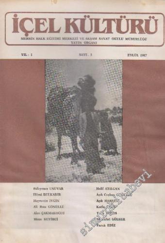 İçel Kültürü - Sayı: 3    1  Eylül