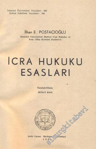 İcra Hukuku Esasları  -