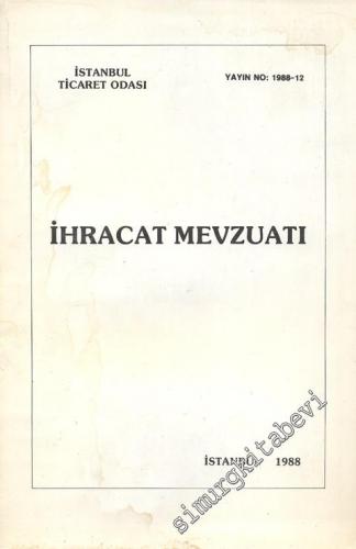 İhracat Mevzuatı -