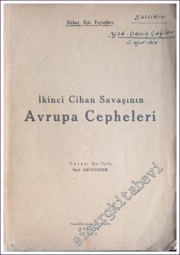 İkinci Cihan Savaşının Avrupa Cepheleri -        1950