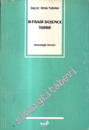 İktisadi Düşünce Tarihi - Kronolojik Evrimi  -