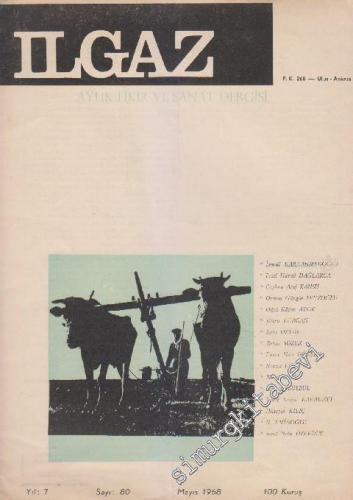 Ilgaz Aylık Fikir ve Sanat Dergisi - Sayı: 80    Yıl: 7  Mayıs 1968