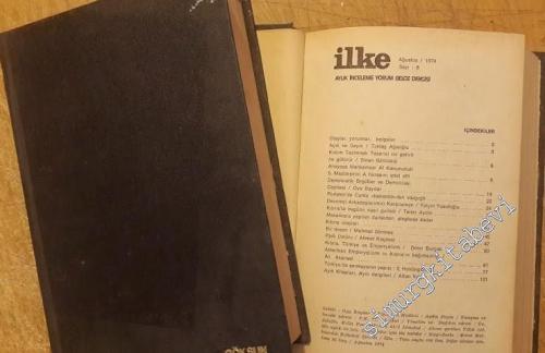 İlke Aylık İnceleme Yorum Belge Dergisi Sayı 1-14 (Ocak 1974 - Şubat 1975) -